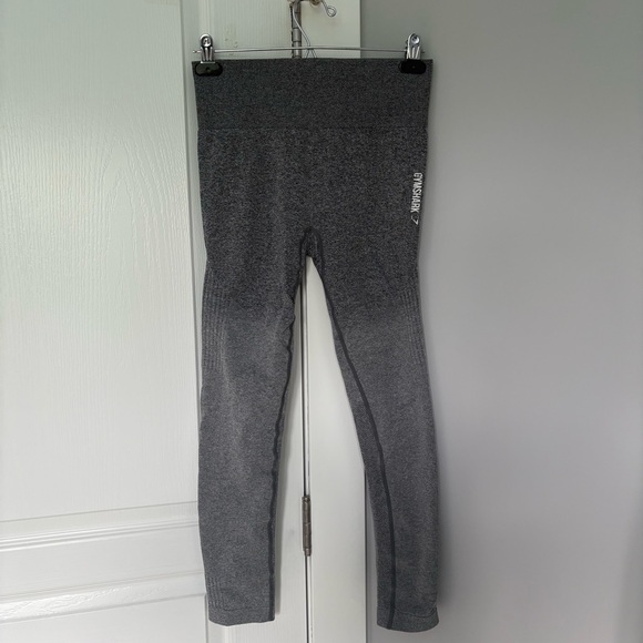 Gymshark Women's Charcoal Grey Ombré Leggings - Picture 1 of 5